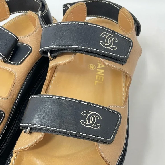 Chanel Dad Sandals Vintage 1999 - Picture 10 of 13
